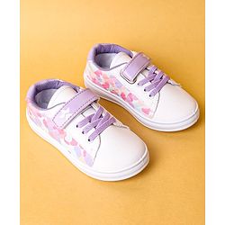 Cute Walk by Babyhug with Velcro Closure Casual Shoes - Purple