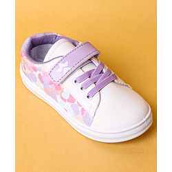 Cute Walk by Babyhug with Velcro Closure Casual Shoes - Purple