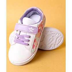 Cute Walk by Babyhug with Velcro Closure Casual Shoes - Purple