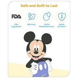 Babyhug Disney Mickey Mouse Soft Powder Puff - Blue