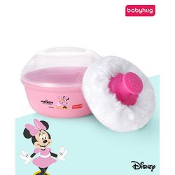 Babyhug Disney Mickey Mouse Soft Powder Puff - Blue