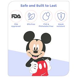 Babyhug Disney Mickey Mouse Pacifier - Red
