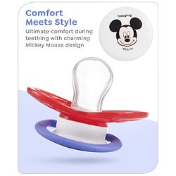 Babyhug Disney Mickey Mouse Pacifier - Red