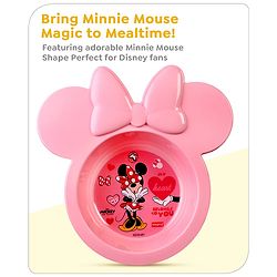 Babyhug Disney Minnie Mouse Character Bowl - Pink