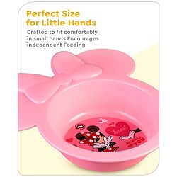 Babyhug Disney Minnie Mouse Character Bowl - Pink