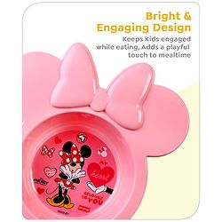 Babyhug Disney Minnie Mouse Character Bowl - Pink