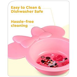Babyhug Disney Minnie Mouse Character Bowl - Pink