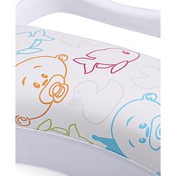 Babyhug Soft Cushioned Baby Potty Seat with Handle & Fish Print -  Pink
