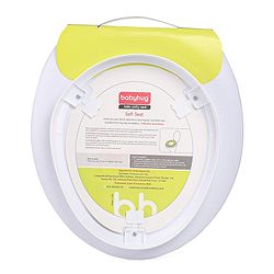 Babyhug Cushioned Potty Seat with Cat Print -  White
