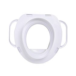 Babyhug Soft Cushioned Baby Potty Seat with Handle & Binnypoon - Green