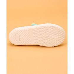 Cute Walk by Babyhug Casual Lace Up Shoes With Bow Applique - Yellow