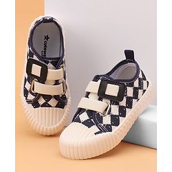 Cute Walk by Babyhug Casual Shoes With Velcro Closure - Navy Blue