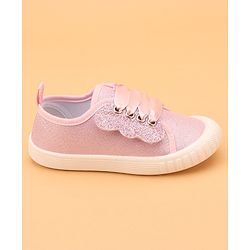 Cute Walk by Babyhug Slip On Glittery Casual Shoes - Pink