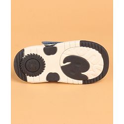 Cute Walk by Babyhug Casual Shoes With Velcro Closure Animal Patch - Blue