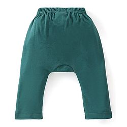 Babyhug Disney Full Length Interlock Diaper Leggings With Winnie the Pooh Graphics Pack of 3 - Navy Red & Dark Green