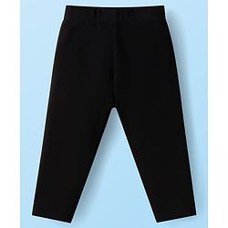 Babyhug Cotton Lycra Full Length Solid Colour Leggings Pack of 5 -  Red Pink & Black