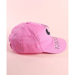 Babyhug Disney  Summer Cap With Minnie Mouse Graphics - Pink