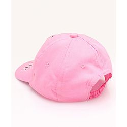 Babyhug Disney  Summer Cap With Minnie Mouse Graphics - Pink