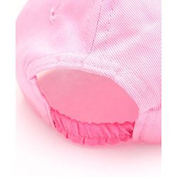 Babyhug Disney  Summer Cap With Minnie Mouse Graphics - Pink