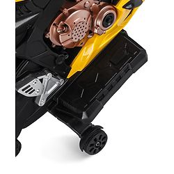 Babyhug CBR Rechargeable EV Battery Operated Ride On Bike with Music & LED Lights - Yellow