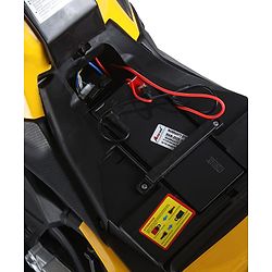 Babyhug CBR Rechargeable EV Battery Operated Ride On Bike with Music & LED Lights - Yellow