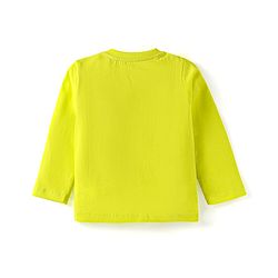 Babyhug Cotton Knit Full Sleeves T-Shirts with Text Print Pack of 3 - Red Blue & Yellow