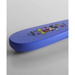Babyhug Disney Mickey Mouse Silicone Spoons Pack of 2 - Navy Blue