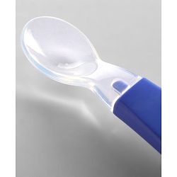 Babyhug Disney Mickey Mouse Silicone Spoons Pack of 2 - Navy Blue