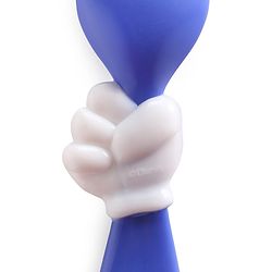 Babyhug Disney Mickey Mouse Printed Fork & Spoon - Blue