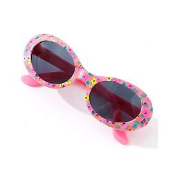 Babyhug Floral Print Free Size Sunglasses - Pink