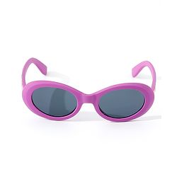 Babyhug Floral Print Free Size Sunglasses - Purple