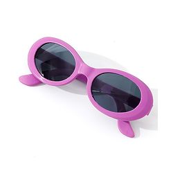 Babyhug Floral Print Free Size Sunglasses - Purple