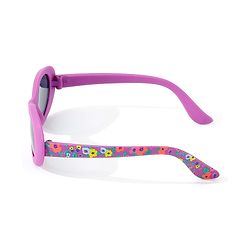 Babyhug Floral Print Free Size Sunglasses - Purple