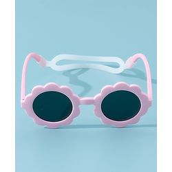 Babyhug Floral Shape Sunglasses - Pink