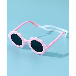 Babyhug Floral Shape Sunglasses - Pink