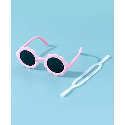 Babyhug Floral Shape Sunglasses - Pink