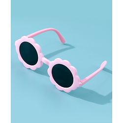 Babyhug Floral Shape Sunglasses - Pink