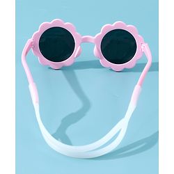 Babyhug Floral Shape Sunglasses - Pink