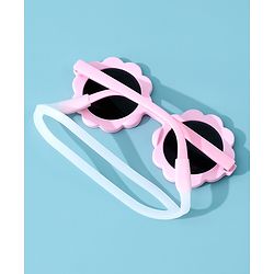 Babyhug Floral Shape Sunglasses - Pink