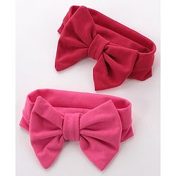 Babyhug Free Size Headbands Bands Pack of 2 - Multicolor