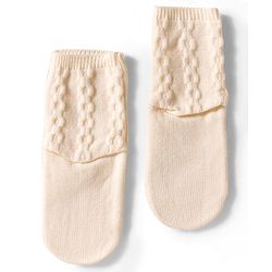 Cute Walk by Babyhug Anti-Bacterial Ankle Length Solid Color Socks Pack of 3 - Navy Red &  White