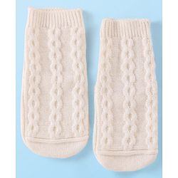 Cute Walk by Babyhug Anti-Bacterial Ankle Length Solid Color Socks Pack of 3 - Navy Red &  White