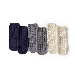 Cute Walk by Babyhug Nylon Viscose Ankle Length Woolen Socks Solid Color Pack of 3 - Multicolor