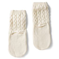 Cute Walk by Babyhug Nylon Viscose Ankle Length Woolen Socks Solid Color Pack of 3 - Multicolor
