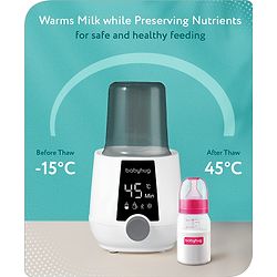 Babyhug 4-in-1 Baby Bottle Warmer cum sterilizer - White