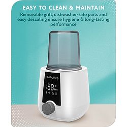 Babyhug 4-in-1 Baby Bottle Warmer cum sterilizer - White