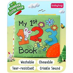 Babyhug My 1st Number Cloth Book - English