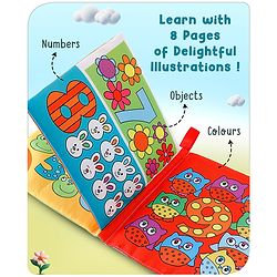 Babyhug My 1st Number Cloth Book - English