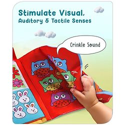 Babyhug My 1st Number Cloth Book - English