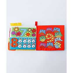 Babyhug My 1st Number Cloth Book - English